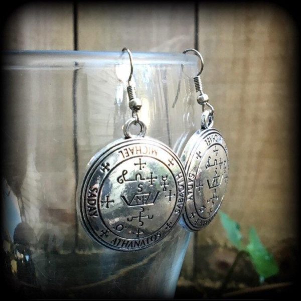 Archangel Michael talisman earrings-Occult earrings Online now