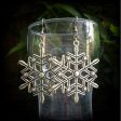 Snowflake earrings-Christmas earrings Fashion