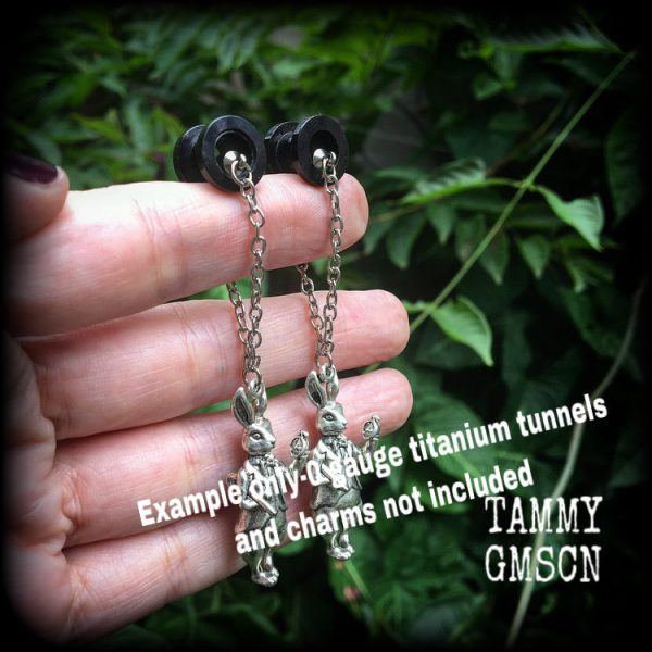 DIY Magnetic clasp and chain for tunnel dangles 4 gauge 5mm Online