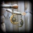 Esoteric sun and moon earrings-Ear hangers Hot on Sale