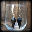 Black obsidian earrings-Gemstone earrings Sale