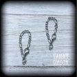 DIY chain for 4 gauge 5mm Tunnel earrings Fashion