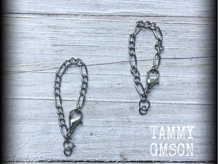 DIY chain for 4 gauge 5mm Tunnel earrings Fashion