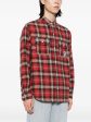 Logo-Print Check Shirt Online