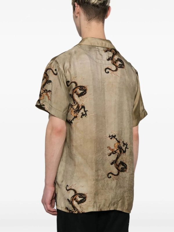 Terry Dragon-Print Shirt on Sale