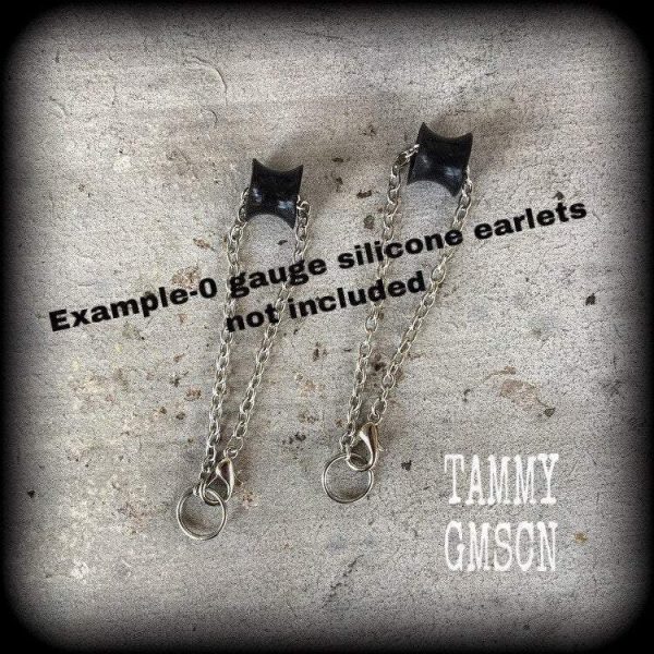 DIY chains for tunnel dangles 8mm 0 gauge Cheap