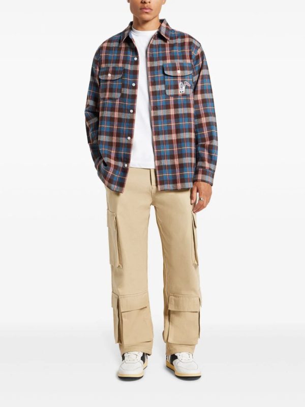 Plaid-Checked Shirt Fashion